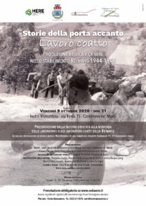 Exhibition poster Castelnovo ne'Monti 2020